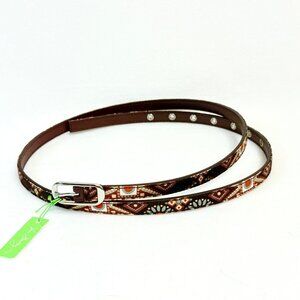 Vera Bradley Reversible Belt "Canyon Pattern" Size XL - NWT